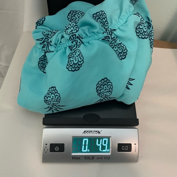 Girls My Michelle Romper‎ Teal pineapple size Large - Picture 9 of 11